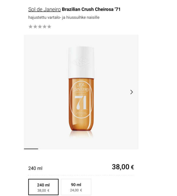 SOL DE JANEIRO Brazilian Crush Body Fragrance Mist