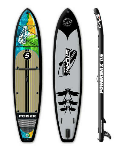 Надувная доска для sup-бординга Stormline Powermax 11.6 в Москве: купить, цена, КРЕДИТ. Отзывы, характеристики, фото, описание - Надувная доска для sup-бординга Stormline Powermax 11.6
