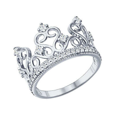 Кольцо-корона от SOKOLOV JEWELRY