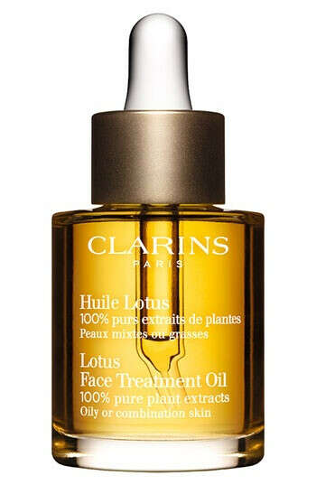 Clarins лотос масло