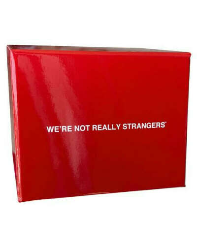 We're Not Really Strangers Card Game