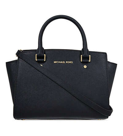 сумка от MICHAEL KORS  "Selma Saffiano Leather Medium Satchel"