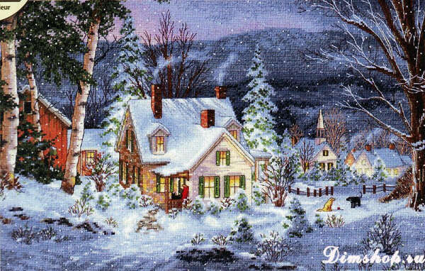 70-08862 Winter's Hush / Dimensions Gold