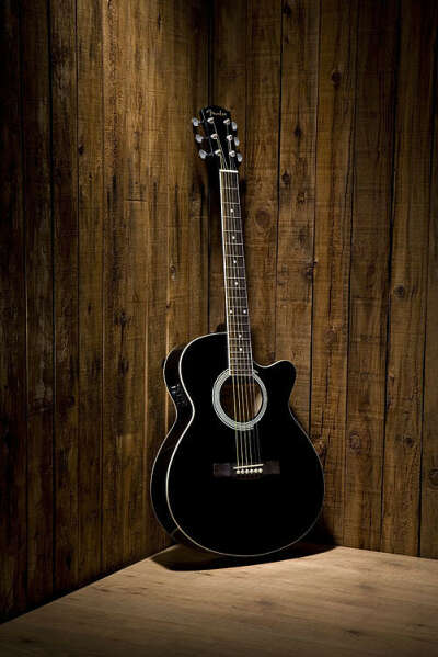 Fender cd-60ce dreadnought BLACK