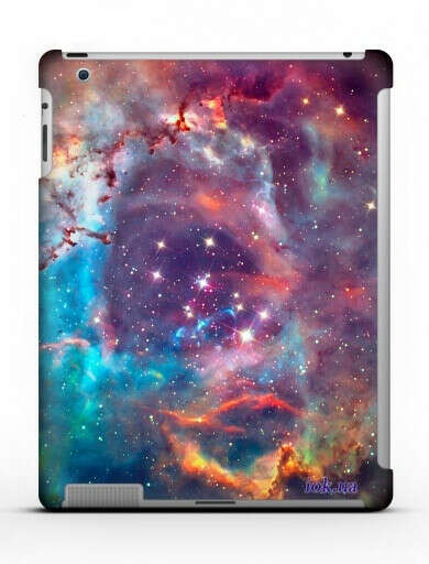 Накладка на заднюю крышку "Космос"для iPad 2