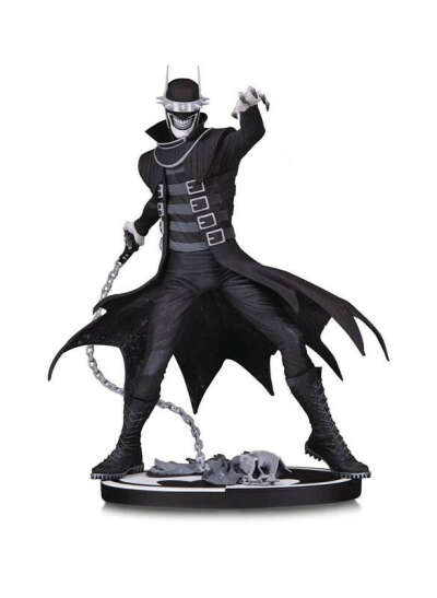 The Batman Who Laughs Black and White Statue