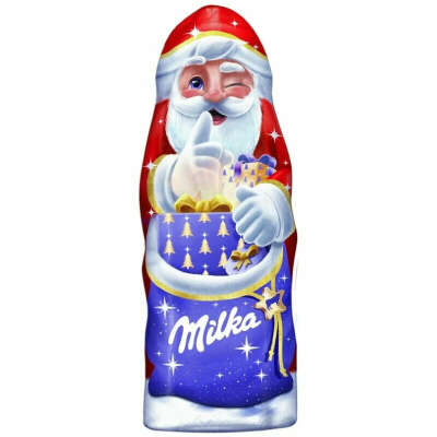 Шоколадный дед мороз Milka