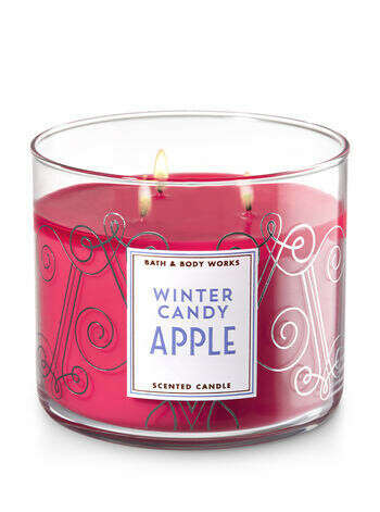 Свеча Winter candy apple от Bath & Body Works