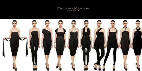 Donna Karan infinity dress