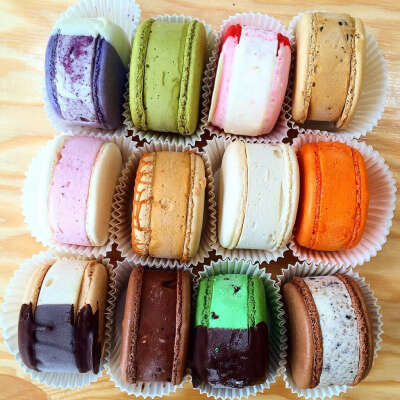 Macaron Ice Cream Sandwich