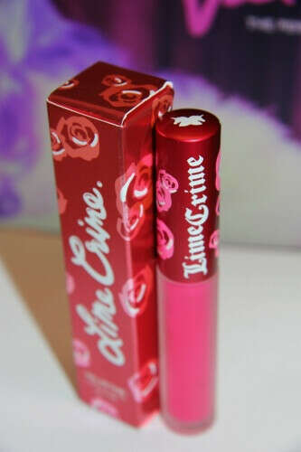 Самая идеальная бархатная помада Lime Crime Velvetines Lipstick: Pink Velvet