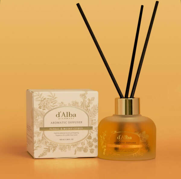d'Alba Ароматический диффузор с эксклюзивным ароматом Aromatic Diffuser + палочки