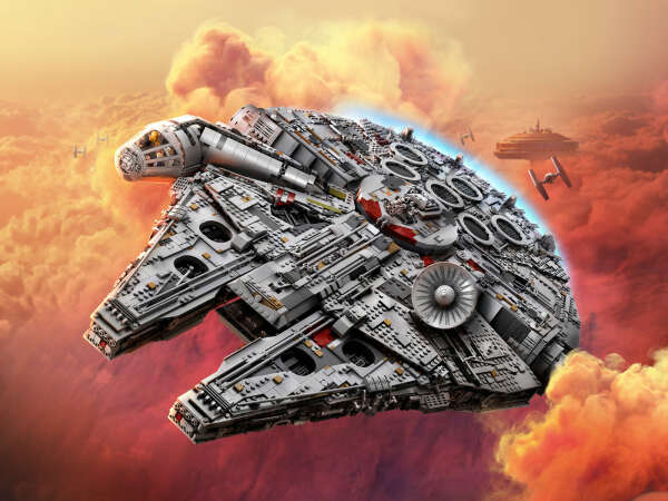 Lego сокол тысячелетия или звезда смерти