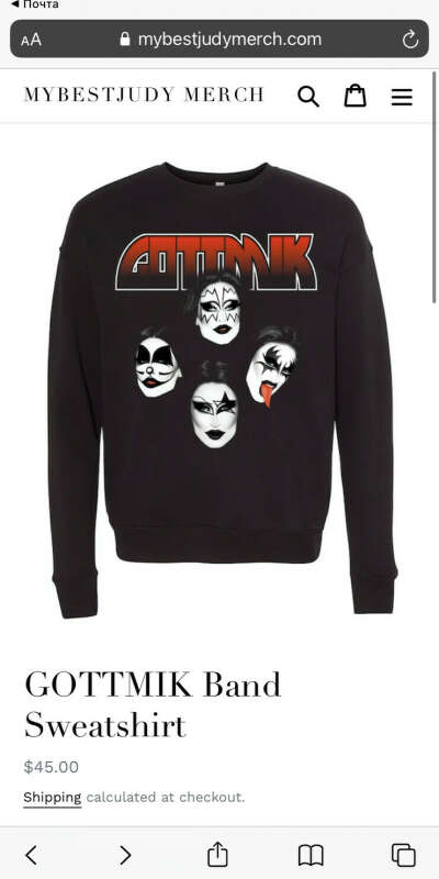 Gottmik band sweatshirt