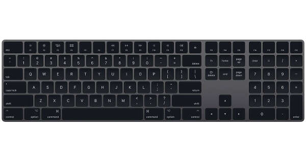 Buy Magic Keyboard with Numeric Keypad for Mac in Space Gray