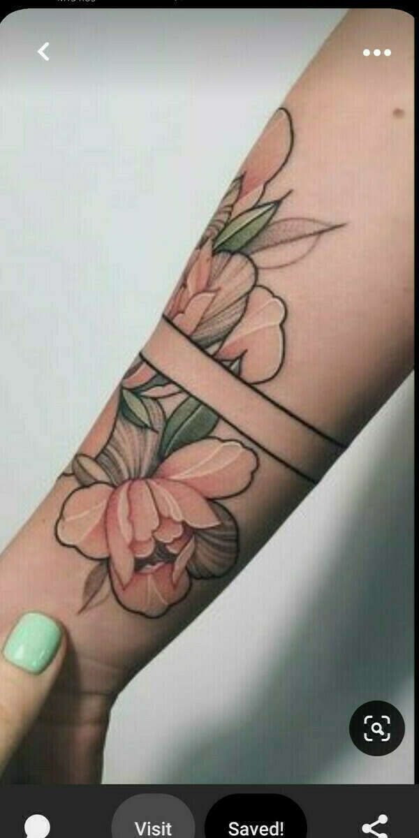 Forever/Temporary tattoo by Nora Ink