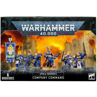 Space Marines Company Command | Купить настольную игру в магазинах Hobby Games