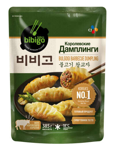 Дамплинги Bibigo Королевские барбекю