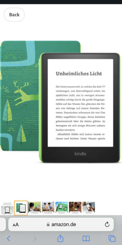 Amazon Kindle PaperWhite