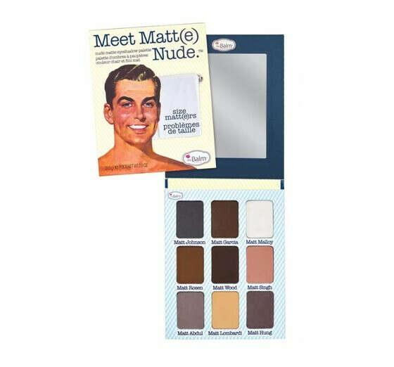 THE BALM PALETKA 9 CIENI DO POWIEK MEET MATTE NUDE