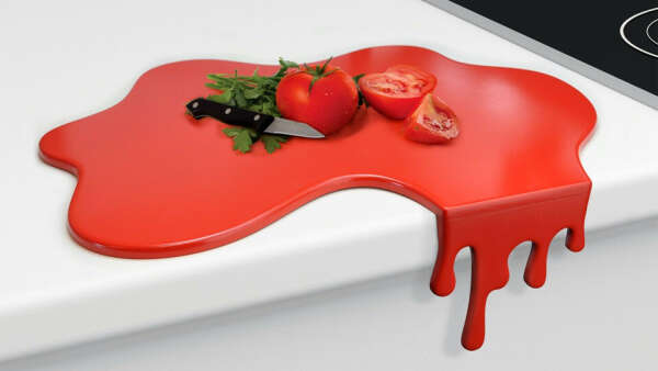 Dripping Blood Cutting Board