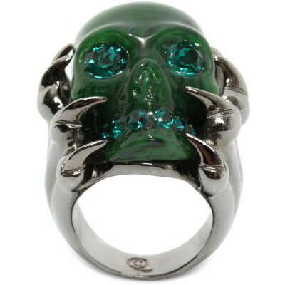 Women Ring - Women Jewelry on ALEXANDER MCQUEEN Online Store