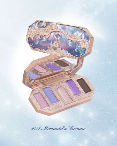 Flower Knows eyeshadow palette 04 "Mermaid's Dreams" (Moonlight Mermaid)