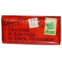 Chocolove, Вишня и миндаль в темном шоколаде, 1,3 унции (37 г)