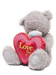 Мишка с сердцем I LOVE U, Me to you