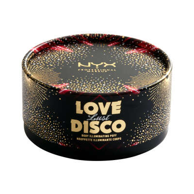РАССЫПЧАТАЯ ПУДРА ДЛЯ ЛИЦА И ТЕЛА С СИЯЮЩИМИ ЧАСТИЧКАМИ LOVE LUST DISCO BODY ILLUMINATING PUFF
