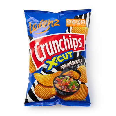 Чипсы Crunchips X-Cut Lorenz Чакалака