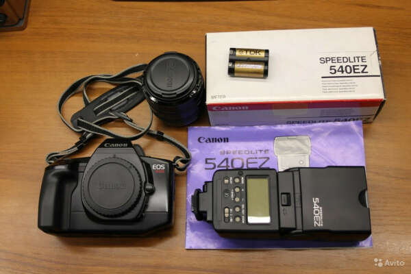 Canon EOS 620 + Speedlite 540EZ