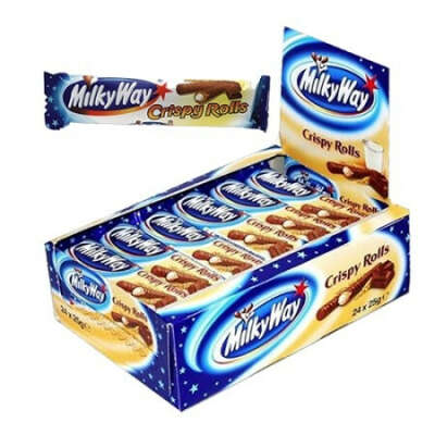 Milky Way Crispy Rolls