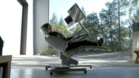 Altwork Station computer desk costs $5,900, but lets you work lying down | News | Geek.com