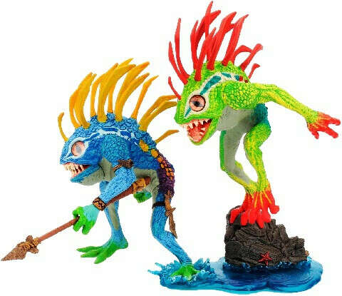 Фигурка World Of Warcraft Series 4 2-Pack: Murloc Fish-Eye And Gibbergil (Random Colors) /DC Unlimited
