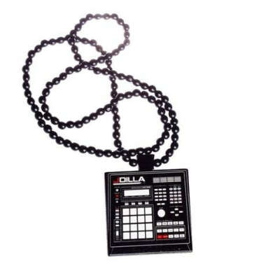 J Dilla - Beat Machine Wood Chain, Black