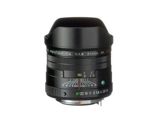 PENTAX SMC FA 31mm f/1.8 AL Limited Black