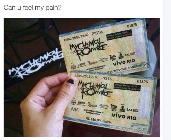 концерт My Chemical Romance