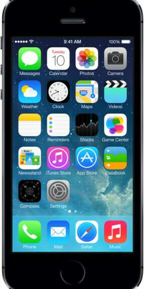 Apple iPhone 5S 16Gb space gray (серый)