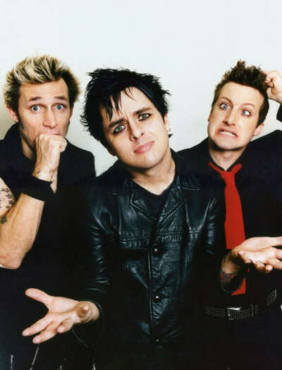 встретить панк-рок группу Green Day ^-^