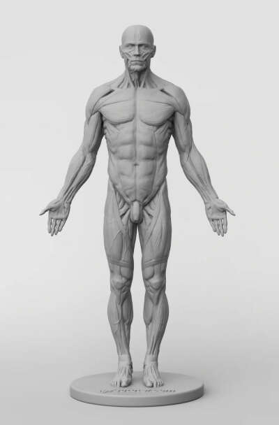 Фигурка 3dtotal Anatomy: male figure