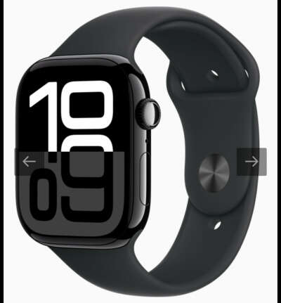 Apple Watch S10 46mm jet black