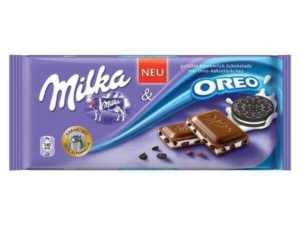 Милка с Орео