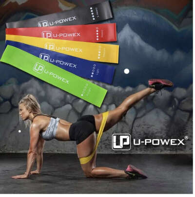 Резинки для фитнеса (эспандеры) U-POWEX Original набор mini bands