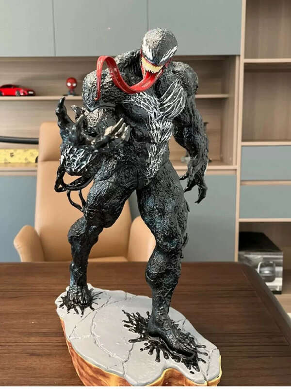 Venom フィギュア 約30cm ブラック S.H.Figuarts Venom Figure (Venom: The Last Dance)