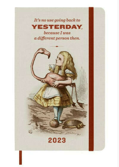 Еженедельник Moleskine Alice in Wonderland (2023), Large (13x21 см), ALICE - Moleskine www.moleskines.ru