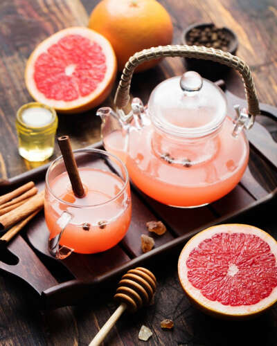 Чай чёрный листовой с грейпфрутом, EMIR-TEA