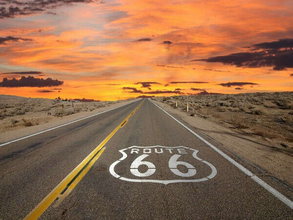 Проехать по ROUTE 66