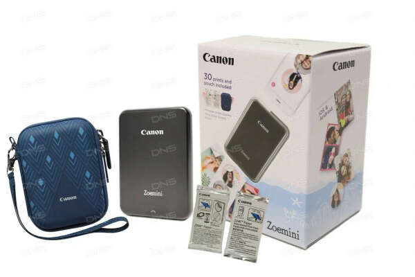 Набор Canon Zoemini Black черный с фотобумагой и чехлом