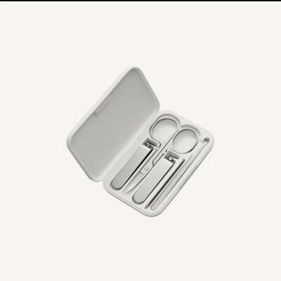 Маникюрный набор Xiaomi Nail Clipper Five Piece Set, белый/серебристый, 5 предметов